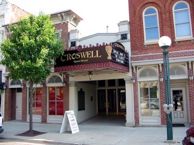 Croswell Opera House - From Street Today (newer photo)